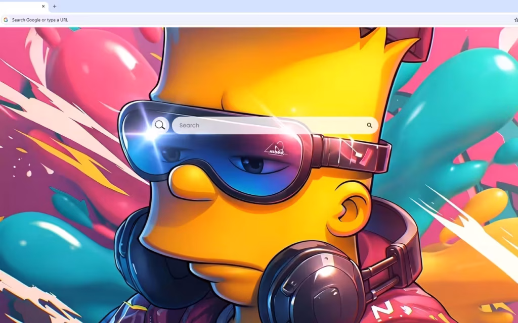 Bart Graffiti Artist Live Wallpaper