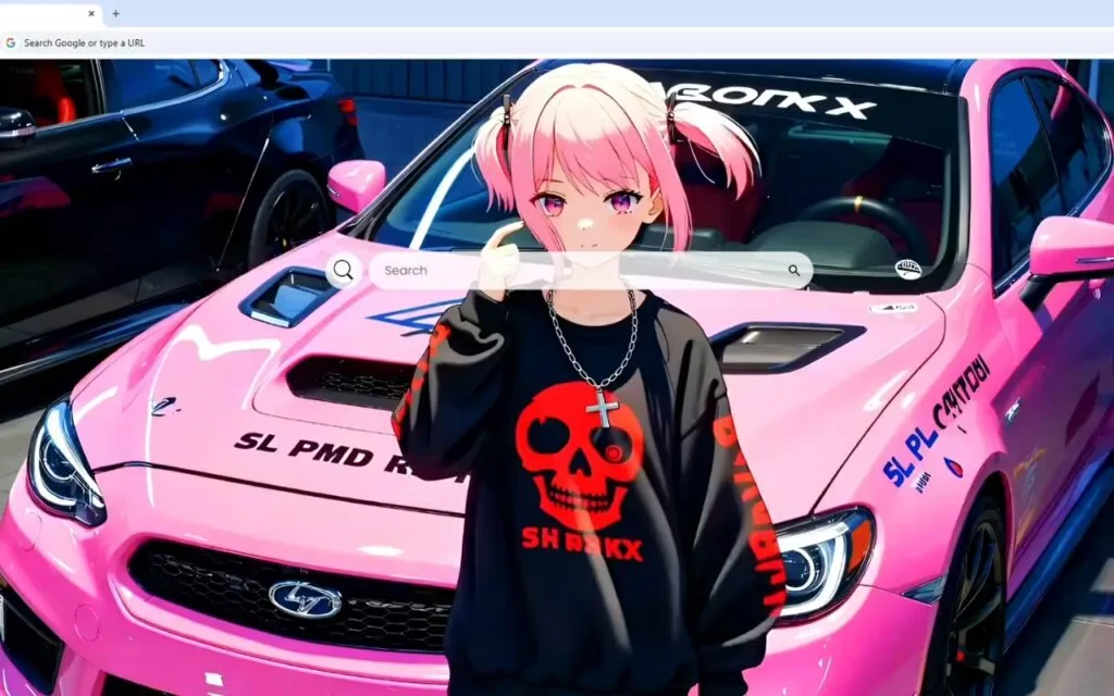 Pink Subaru BRZ Live Wallpaper