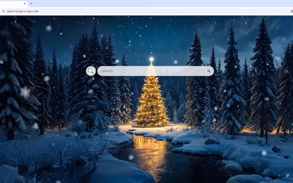 Christmas Tree Forest Live Wallpaper