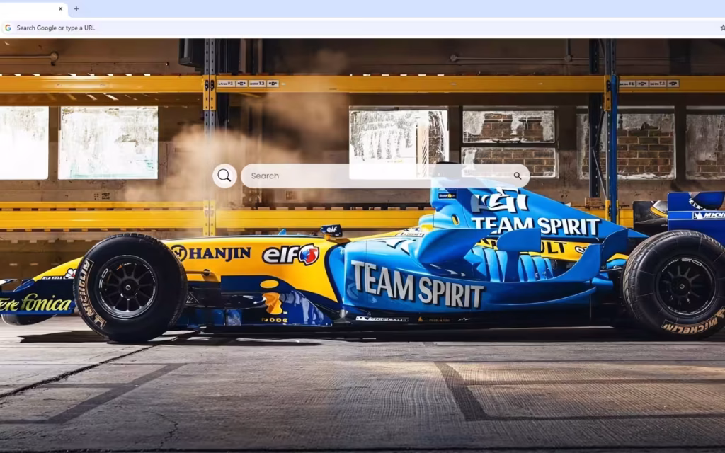 Renault R25 F1 Car Live Wallpaper