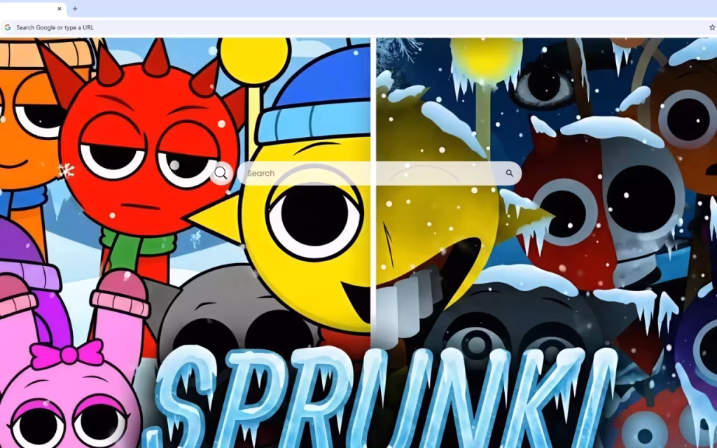 Sprunki Winter Live Wallpaper
