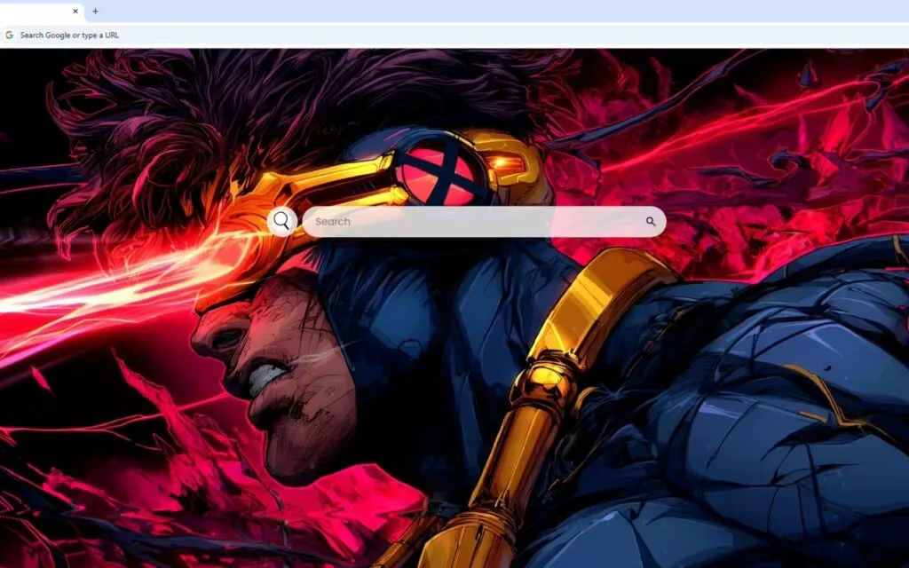 X-Men Cyclops Optic Blast Live Wallpaper
