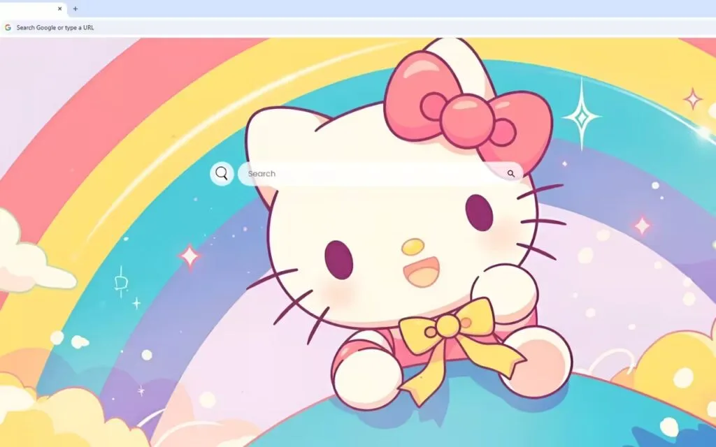 Hello Kitty Rainbow Adventure Live Wallpaper