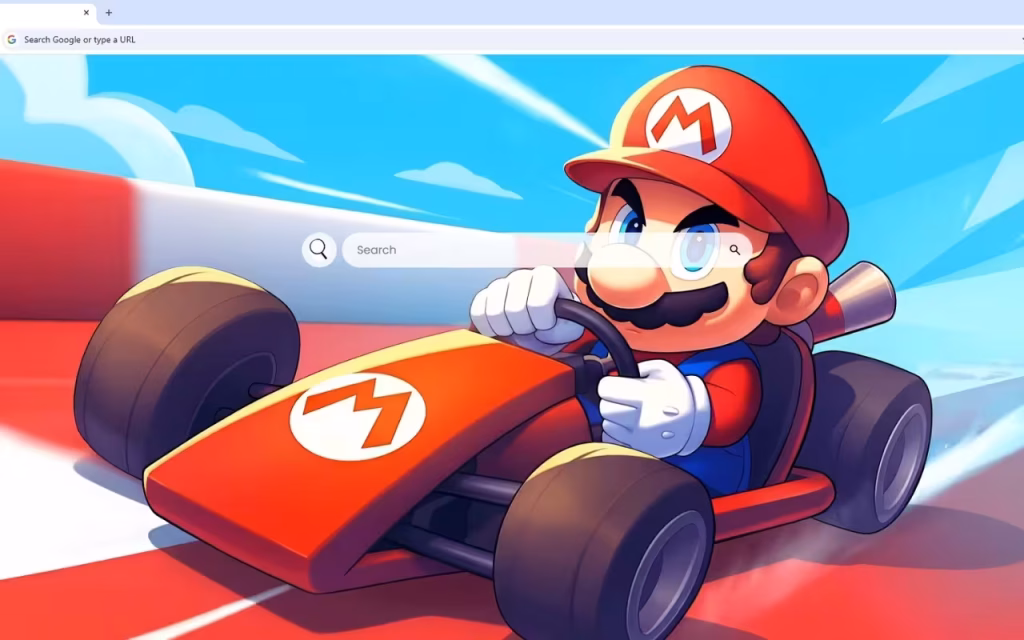 Super Mario Racing Live Wallpaper