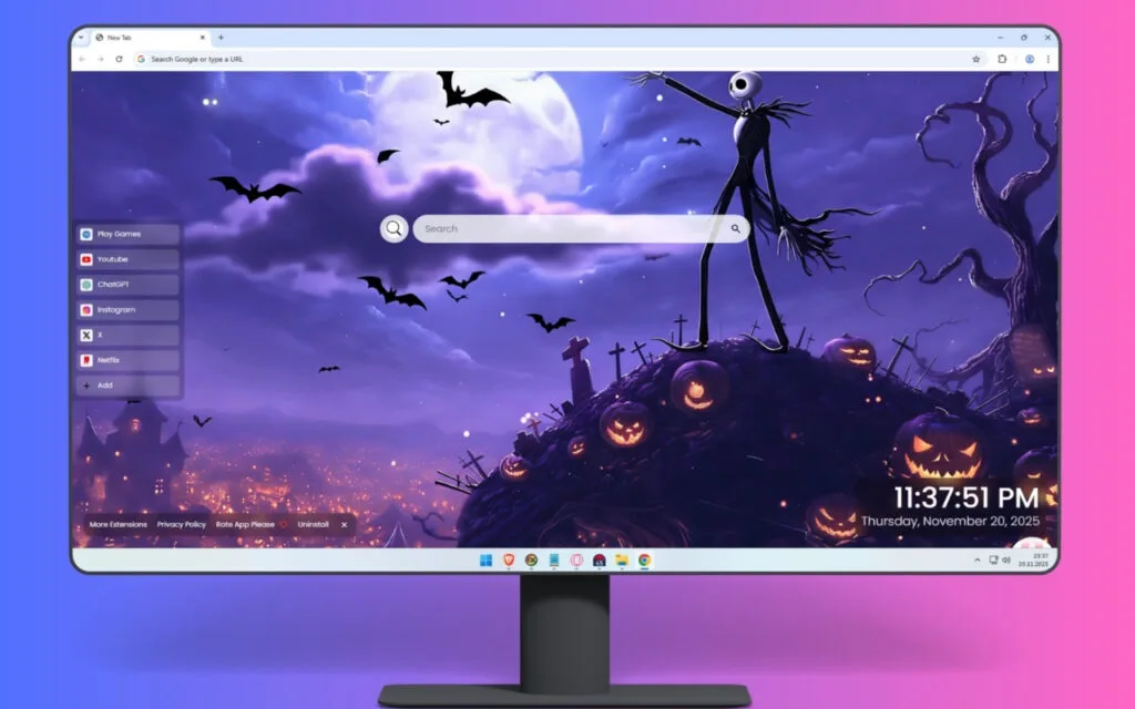 Nightmare Before Christmas Live Wallpaper (1)
