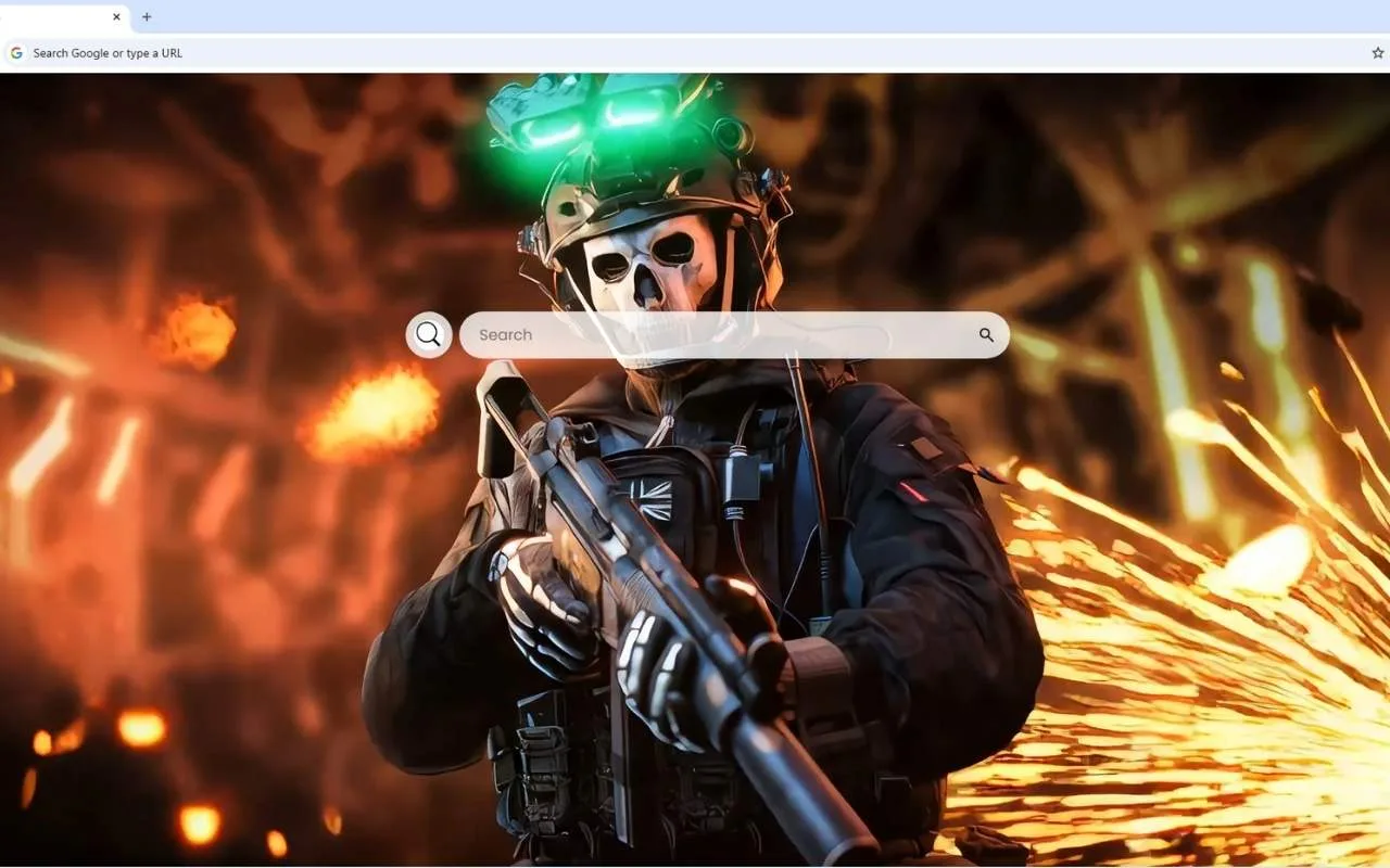 Call of Duty Ghost Fire Live Wallpaper