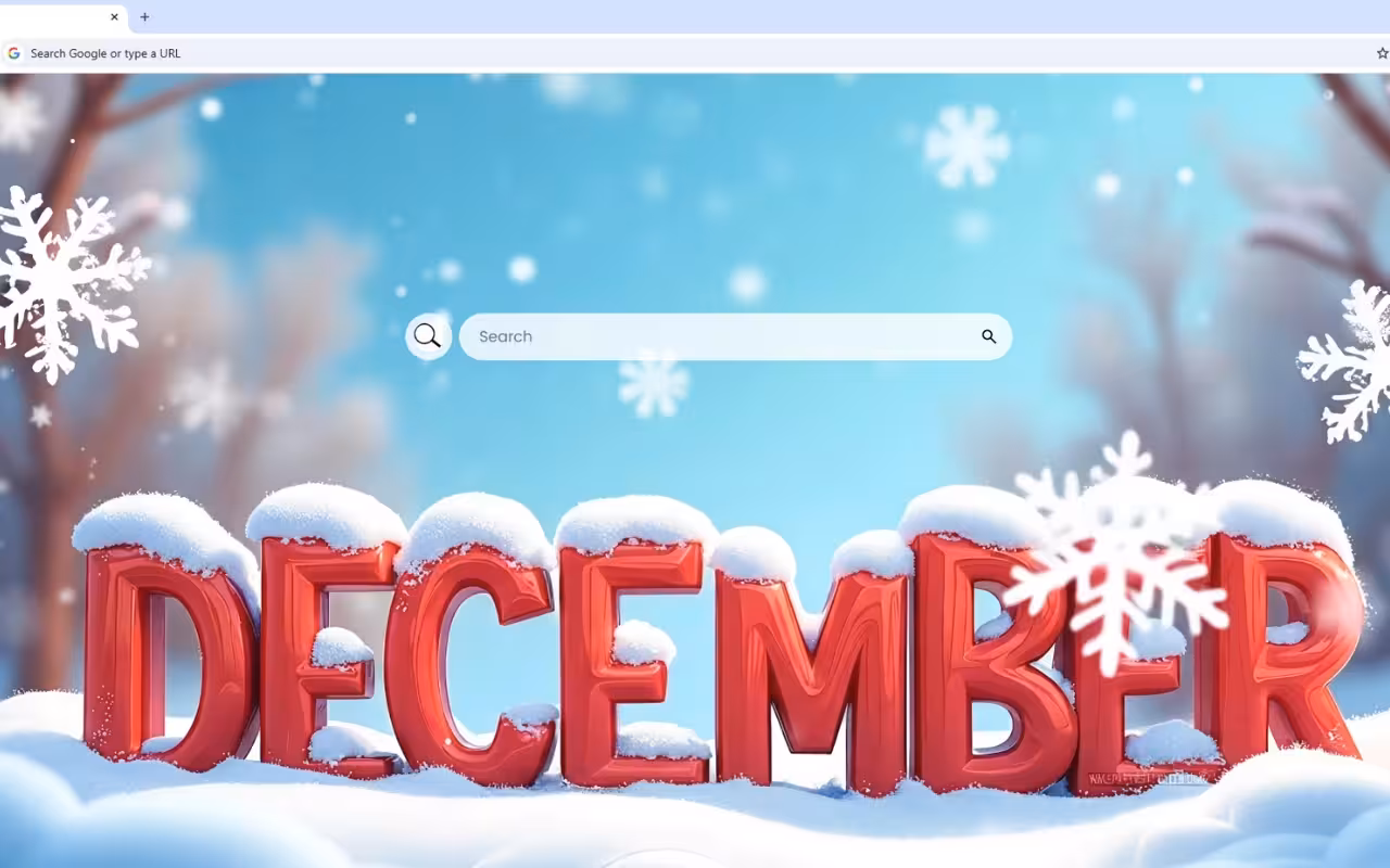 December Live Wallpaper