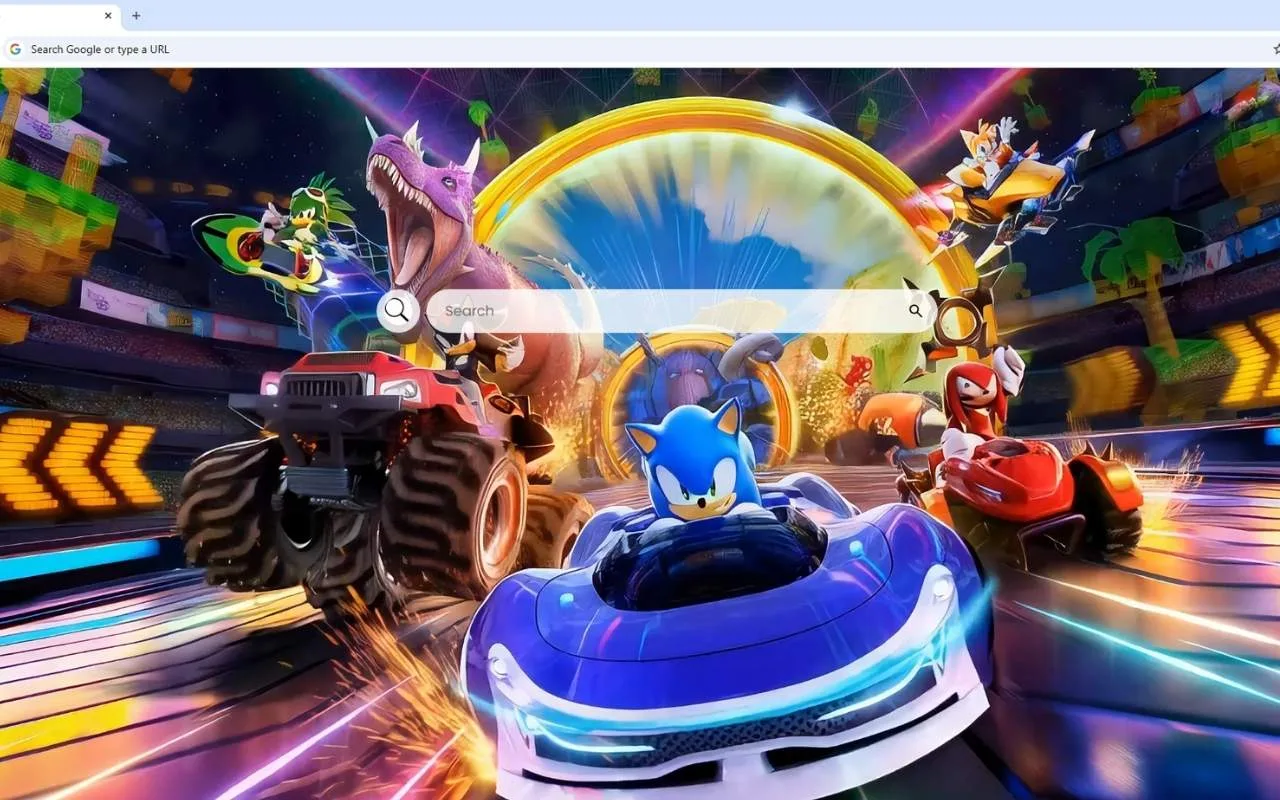 Sonic Racing Live Wallpaper
