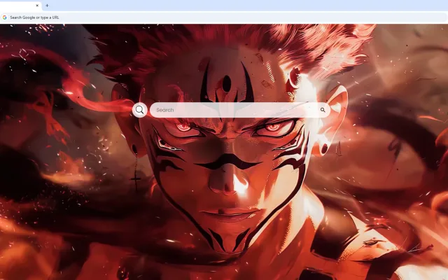 Ryomen Sukuna Fierce Stare Live Wallpaper