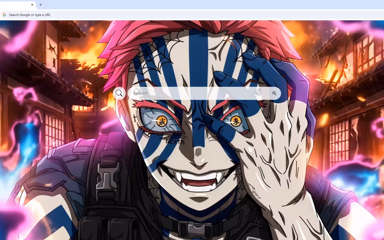 Akaza Intense Live Wallpaper