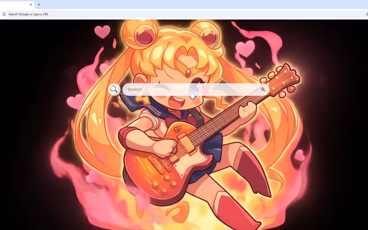 Sailor Moon Chibi Rock Star Live Wallpaper