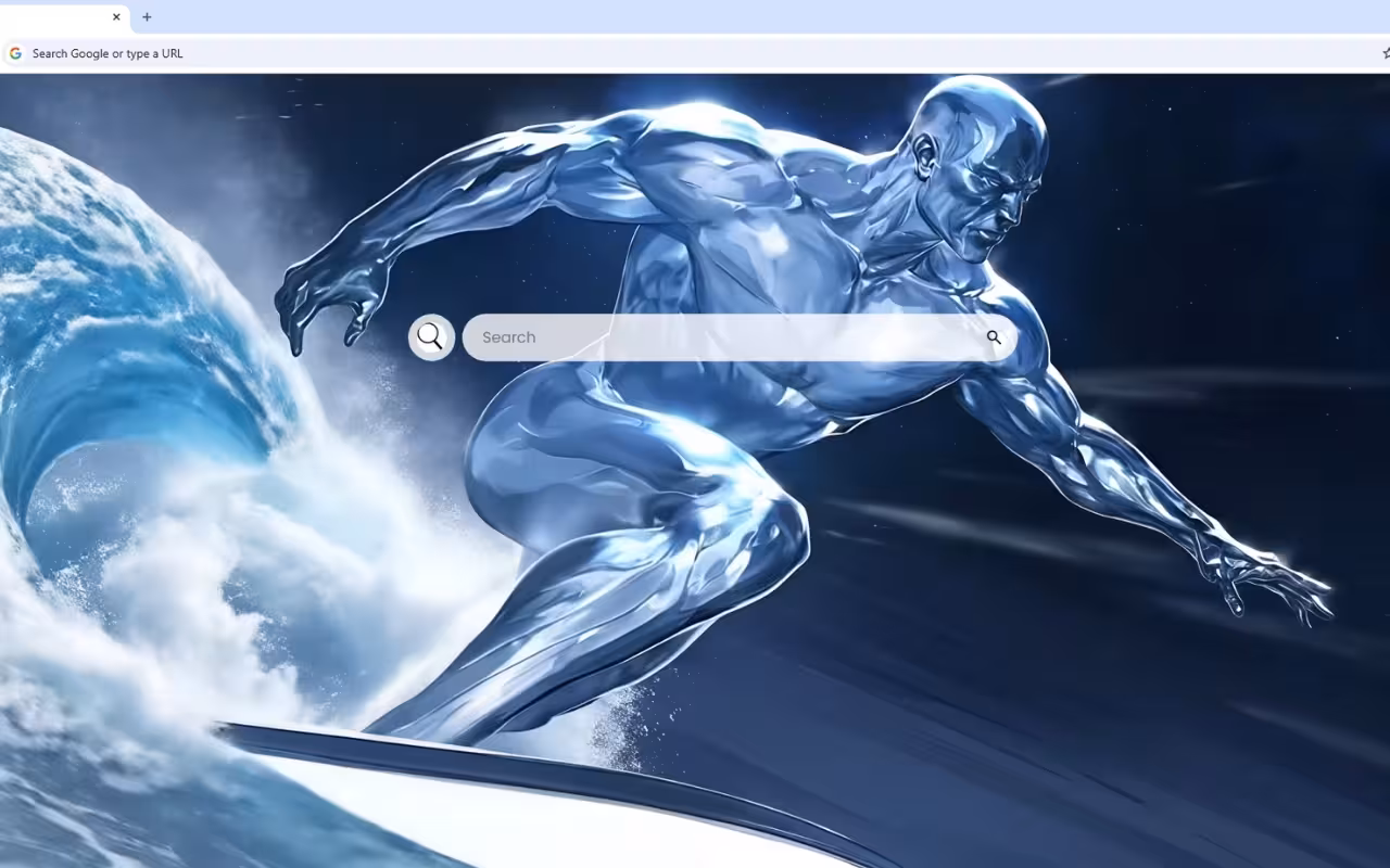 Silver Surfer Cosmic Wave Live Wallpaper