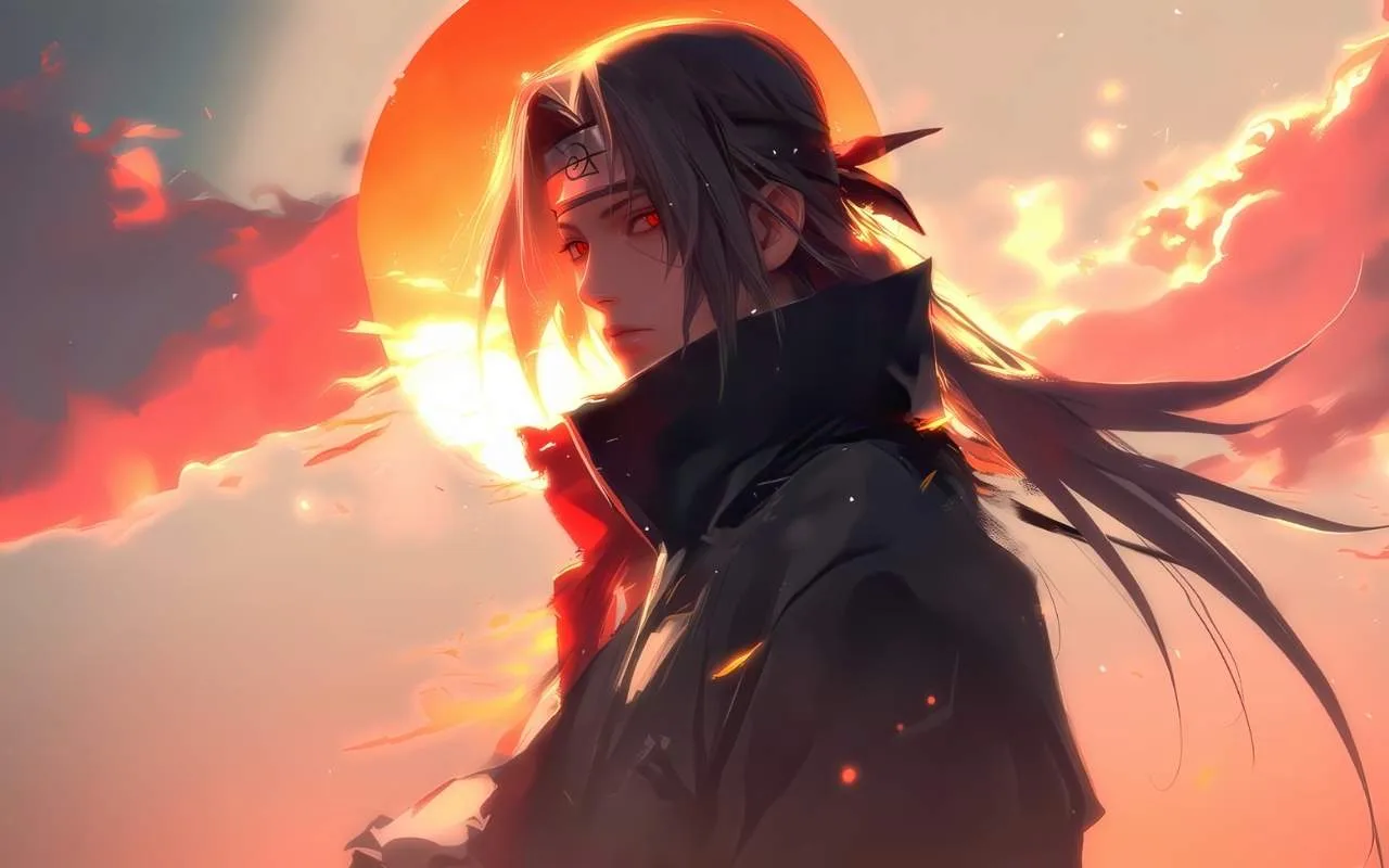 Itachi Uchiha Sunset Live Wallpaper