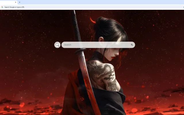 Samurai Fantasy Girl Live Wallpaper