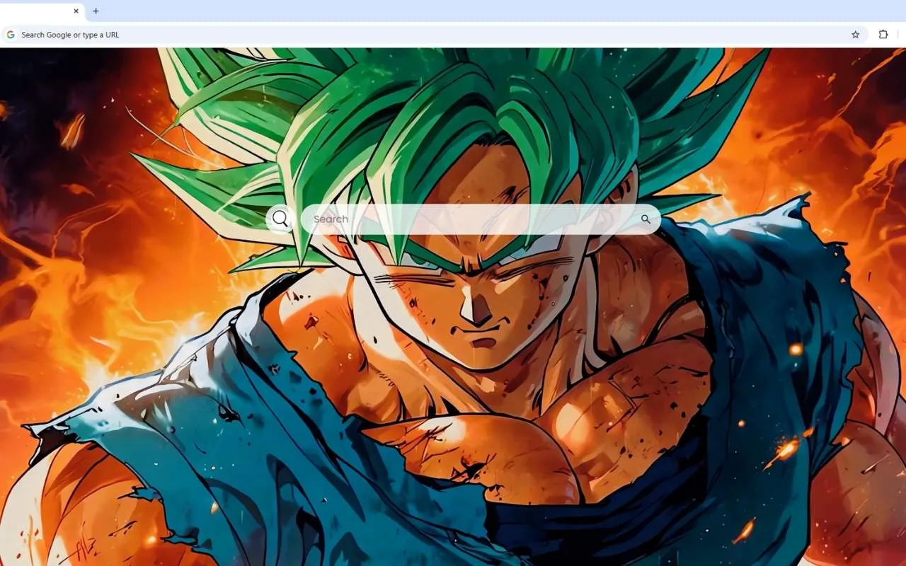 Goku Green Live Wallpaper