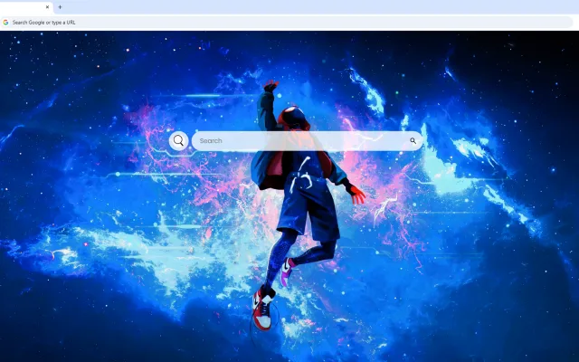 Spiderman Miles Lost in Space Live Wallpaper