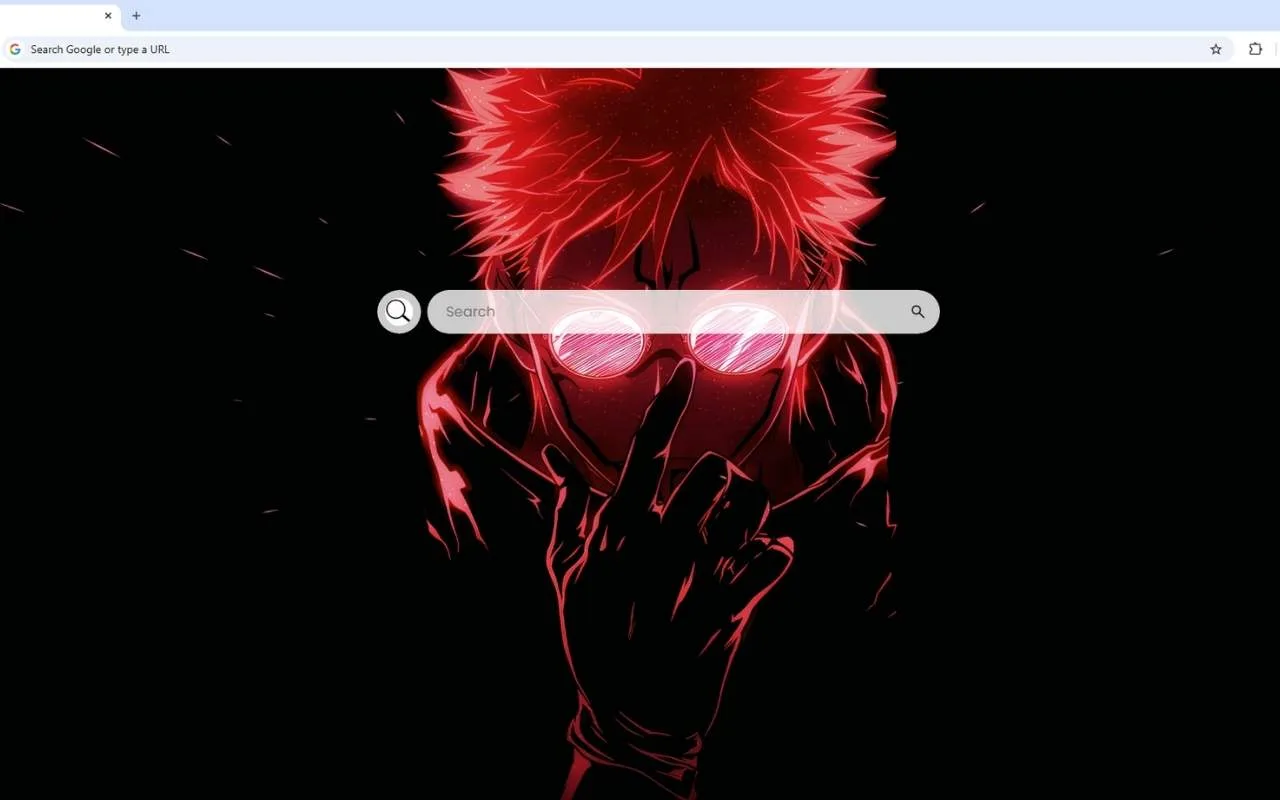 Sukuna Pink Glow Live Wallpaper