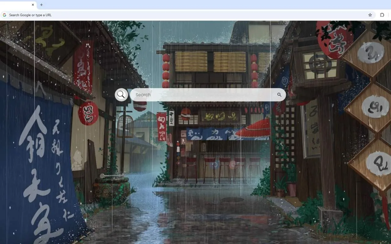 Anime Rain Live Wallpaper