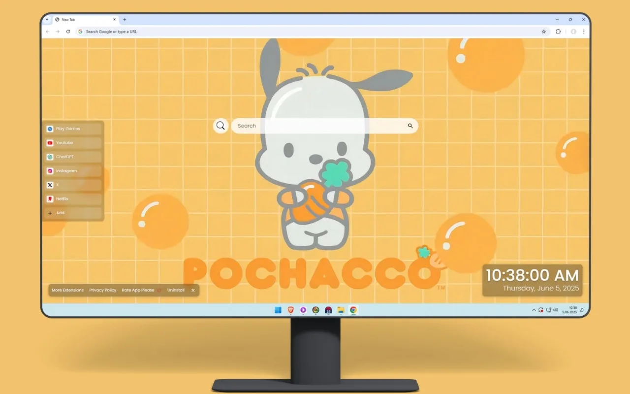 Cute Pochacco Live Wallpaper