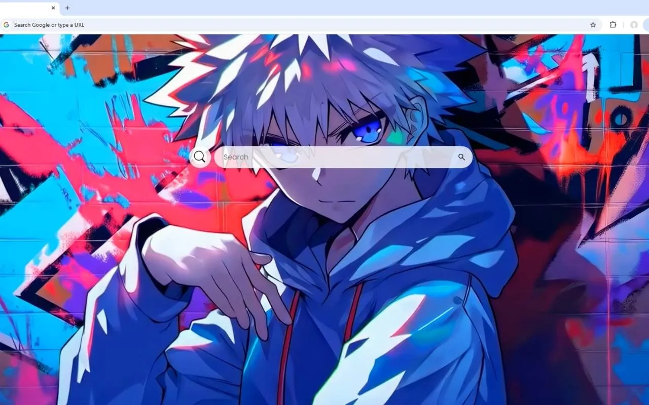 Killua Graffiti Cool Live Wallpaper