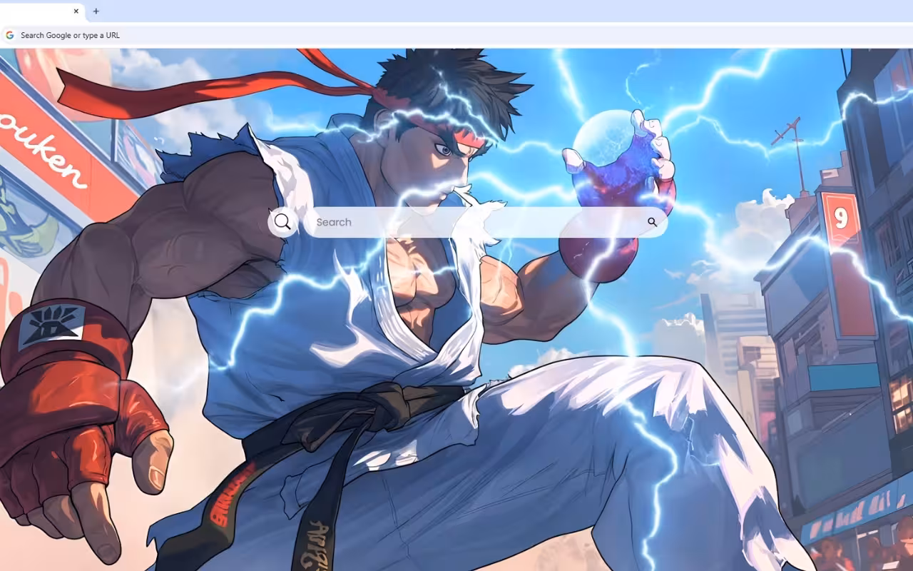 Ryu Street Fighter Live Wallpaper
