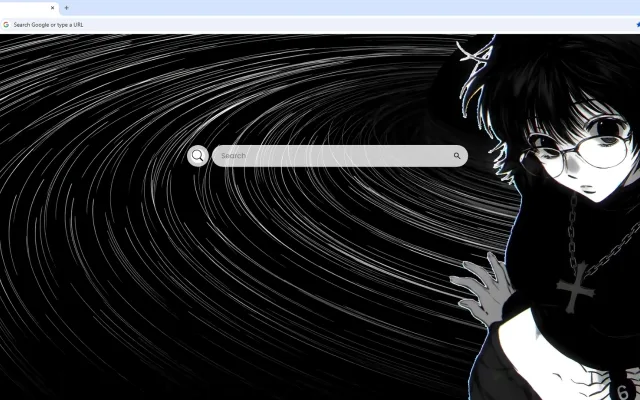 Shizuku Monochrome Hunter X Hunter Live Wallpaper