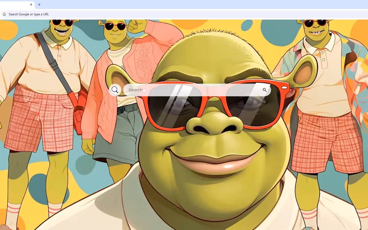 Preppy Shrek Live Wallpaper