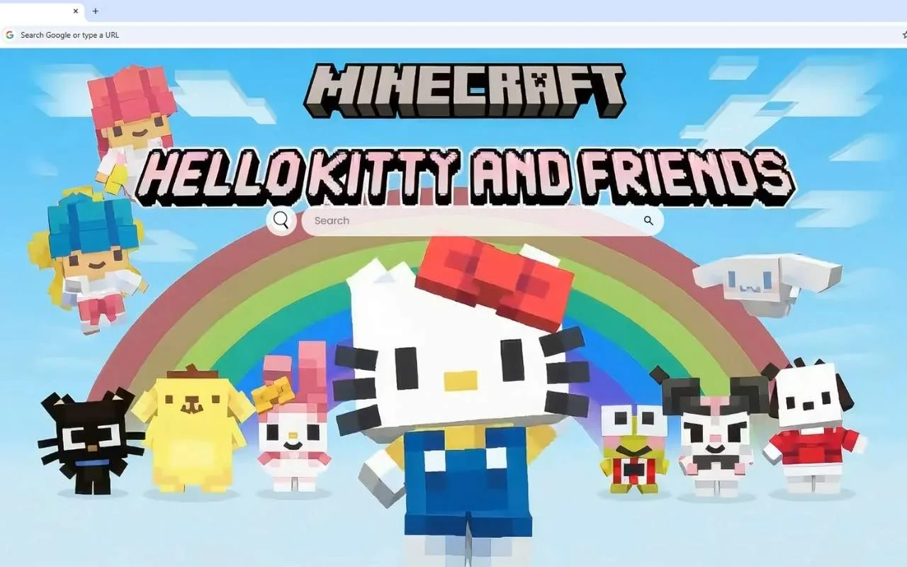Hello Kitty Minecraft Live Wallpaper