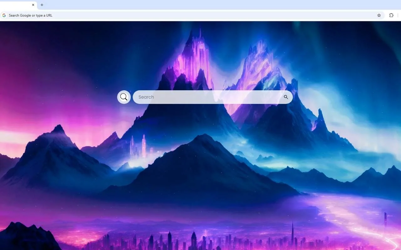 Mountain City Live Wallpaper