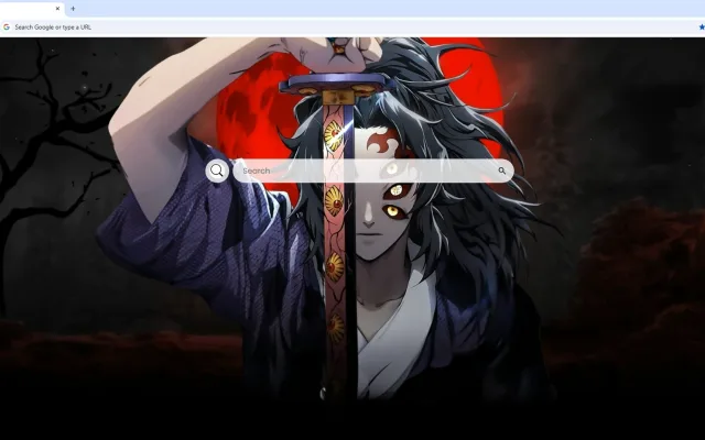 Kokushibo Bloody Moonlight Live Wallpaper