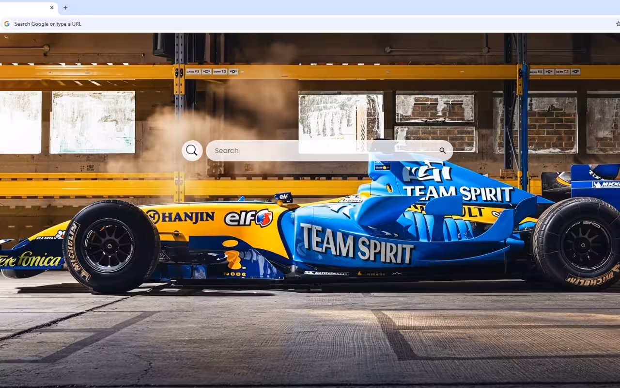 Renault R25 F1 Car Live Wallpaper