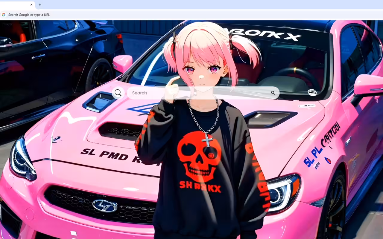 Pink Subaru BRZ Live Wallpaper