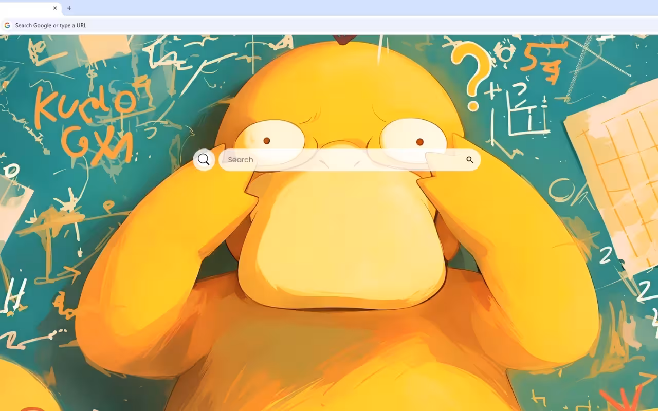 Psyduck Math Confusion Live Wallpaper