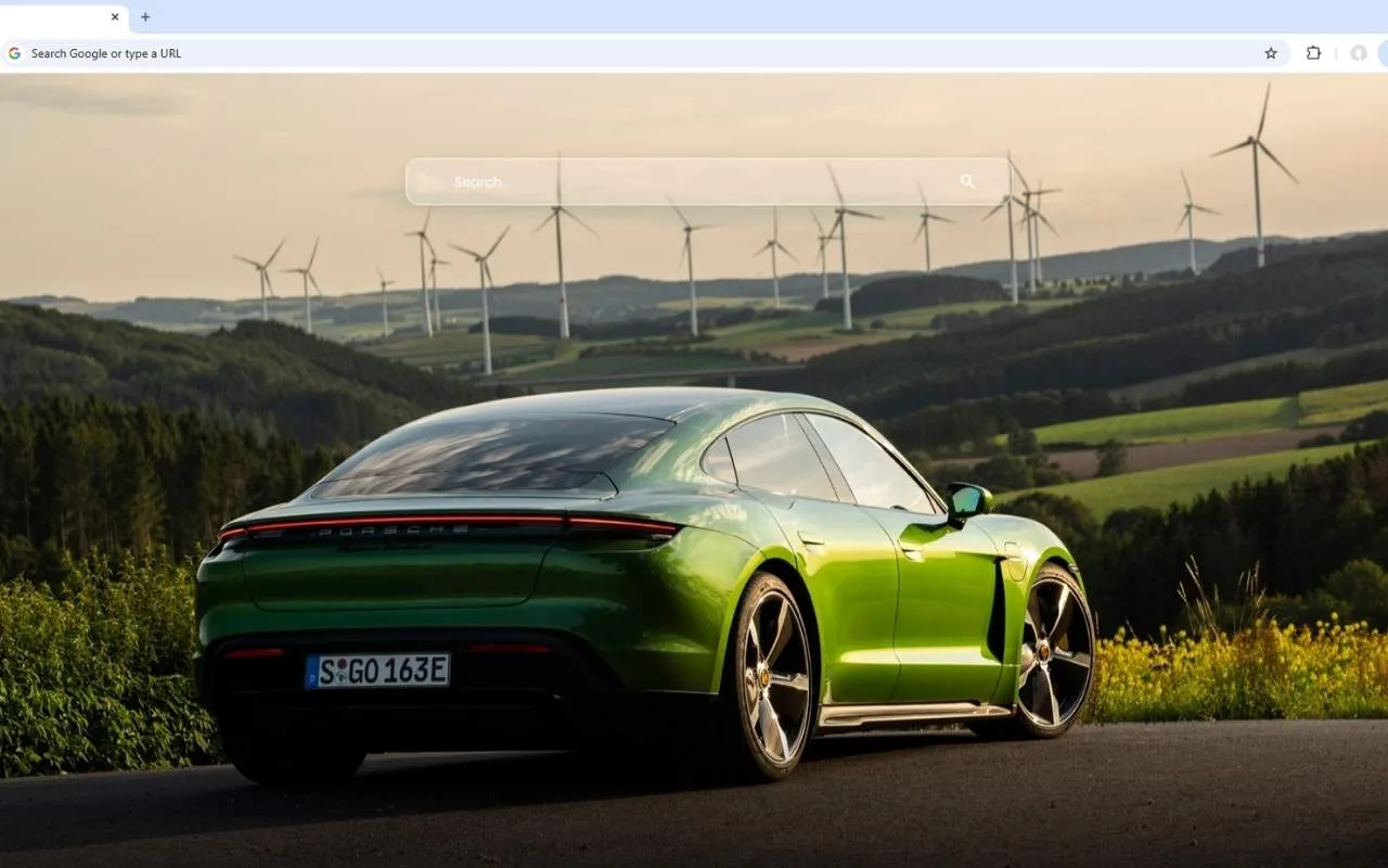Porsche Taycan Wallpaper