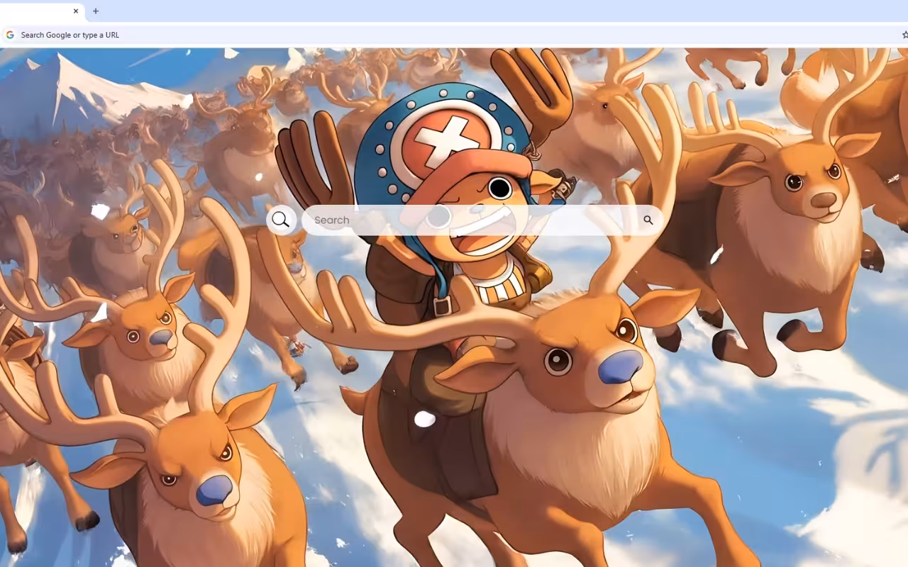 Tony Tony Chopper Reindeer Rush Live Wallpaper