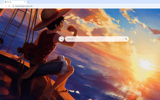 Luffy Sunset Live Wallpaper