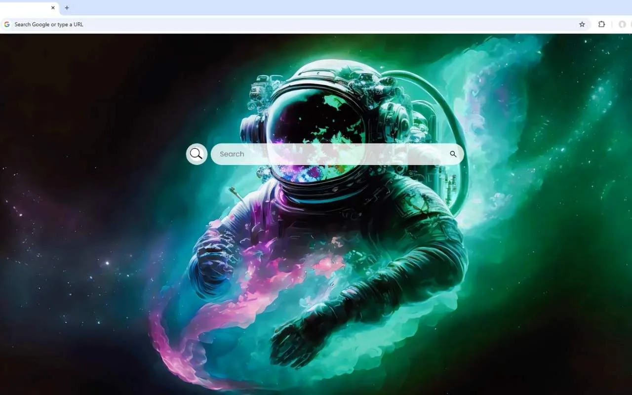 Astronaut in Space Live Wallpaper
