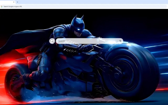 Batman On Batpod Live Wallpaper