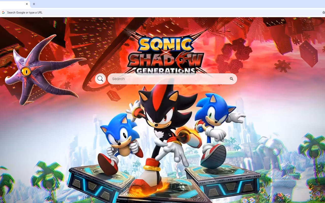Sonic X Shadow Generations Live Wallpaper
