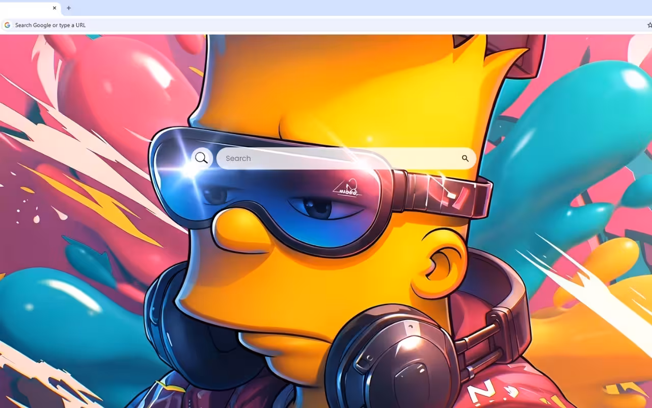 Bart Graffiti Artist Live Wallpaper