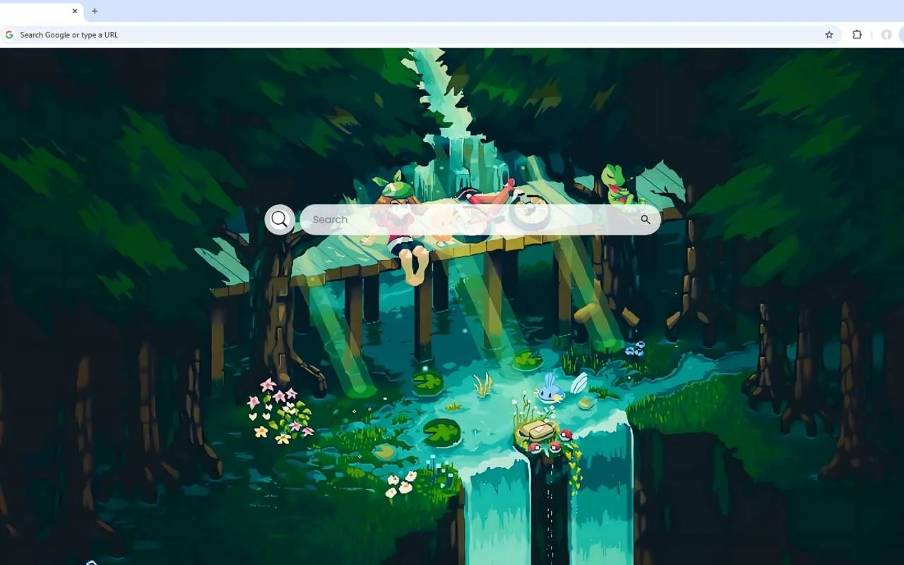Pixel Forest Live Wallpaper
