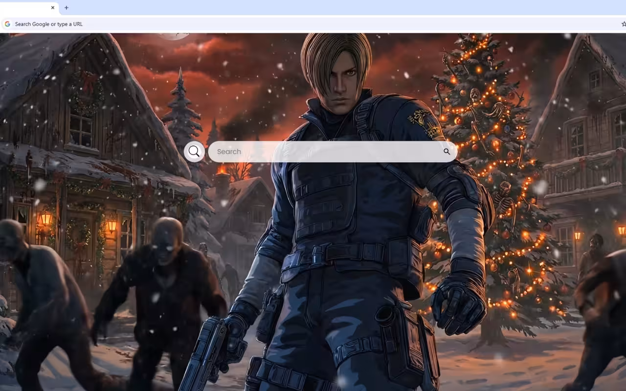 Resident Evil Christmas Live Wallpaper