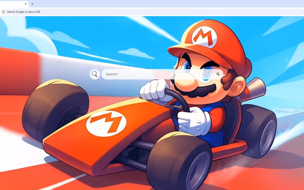 Super Mario Racing Live Wallpaper