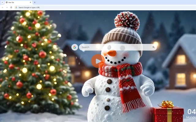 Snowman Live Wallpaper