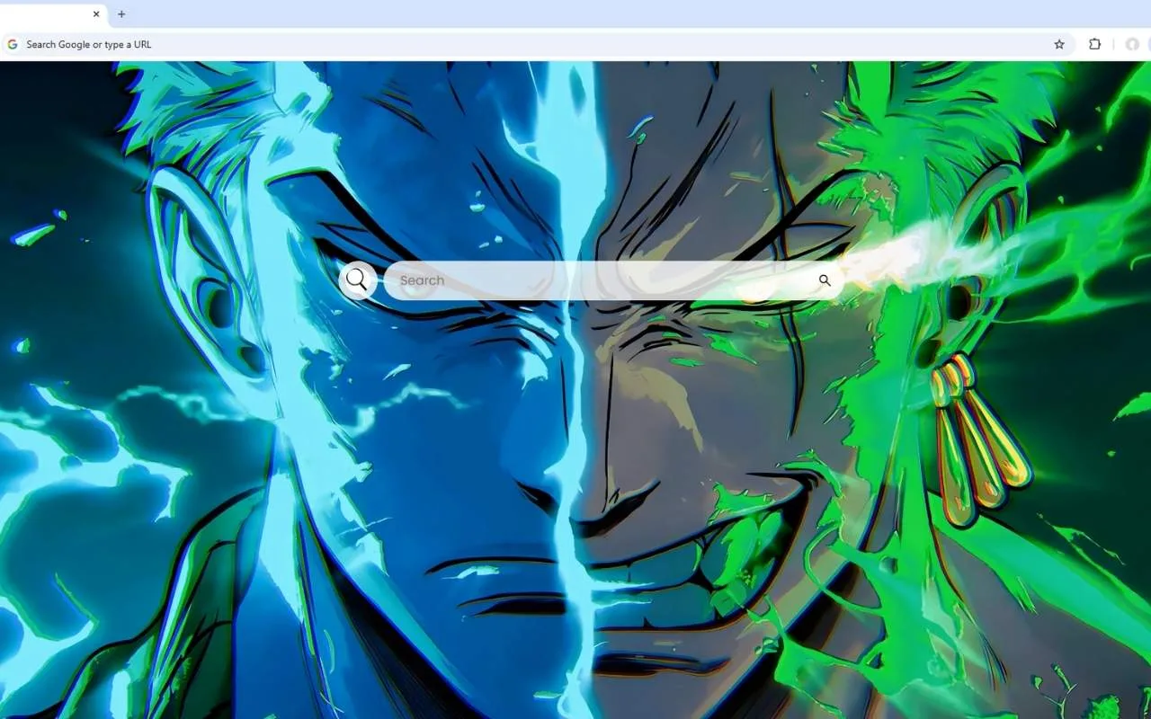 Roronoa Zoro Split Face Live Wallpaper