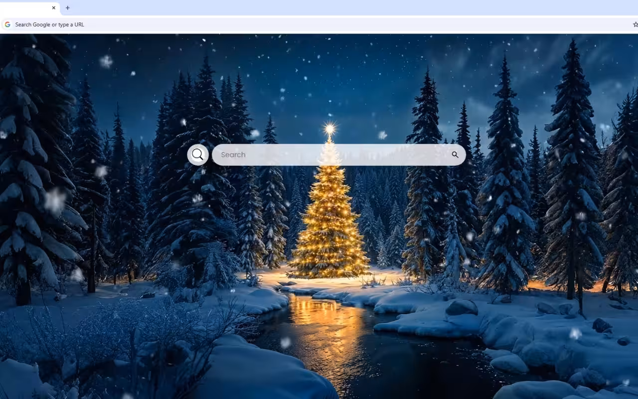 Christmas Tree Forest Live Wallpaper