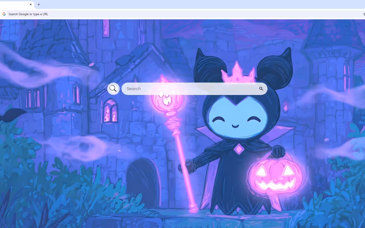Kuromi Gothic Vampire Queen Live Wallpaper