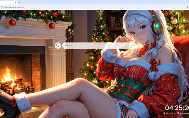 Christmas Anime Girl