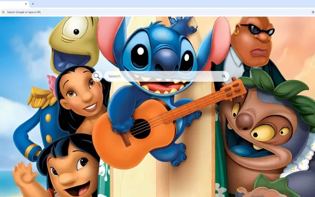 Stitch Music Live Wallpaper