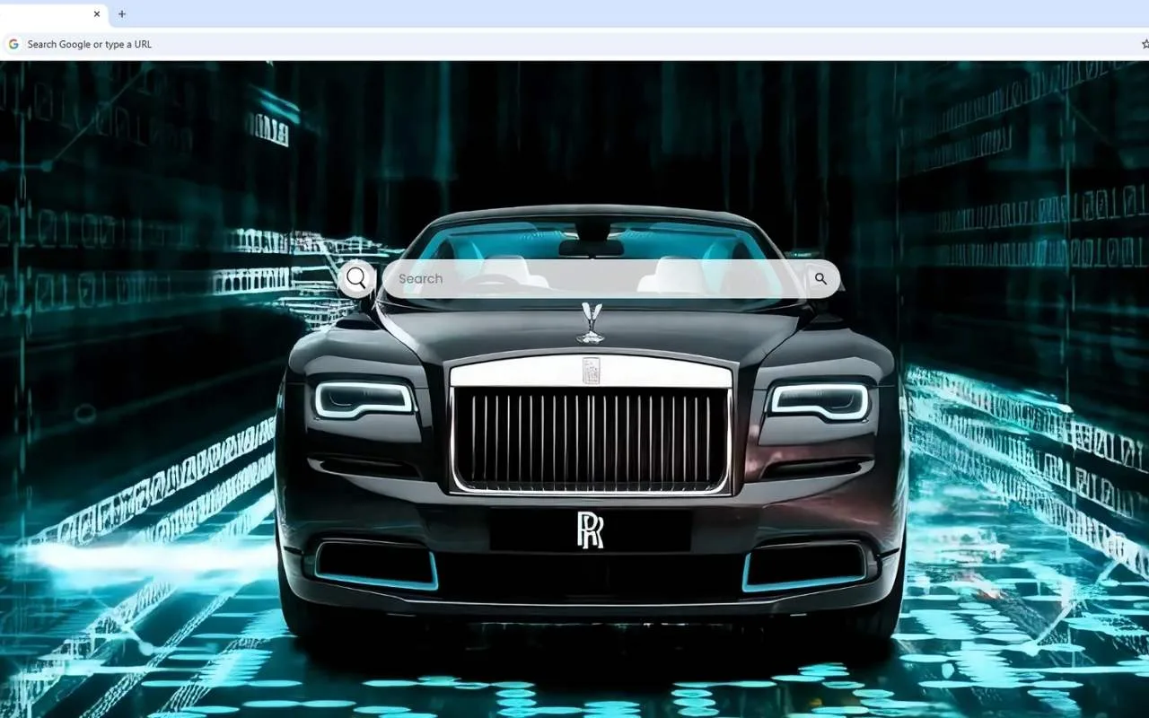 Rolls Royce Blue Live Wallpaper